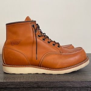 Red Wing Men’s Moc Toe Boot Brown 13 EE